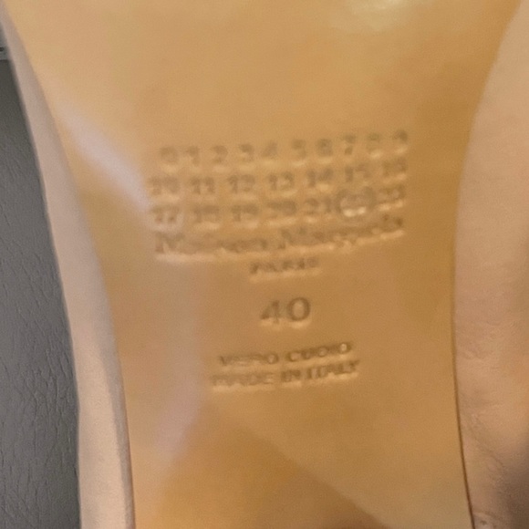 ICONIC Maison Margiela Tabi Vintage Leather boot  Size 40 Color- Bisnchetto - Picture 6 of 14